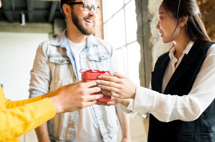 Leuk geven aan een medewerker