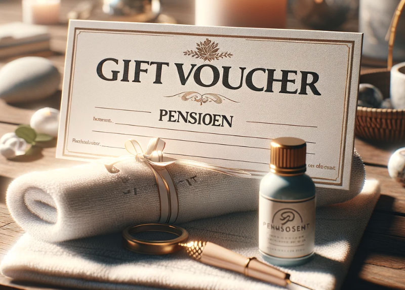 Cadeaubon voor een dagje spa voor een collega met pensioen