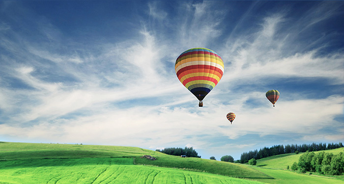 Leukste afscheidscadeaus collega voorbeeld belevenis ballonvaart