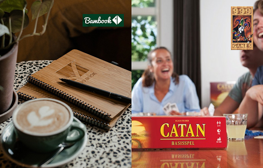 Keuze Kado Assortiment Bordspellen en vrije tijd - zomercadeau personeel