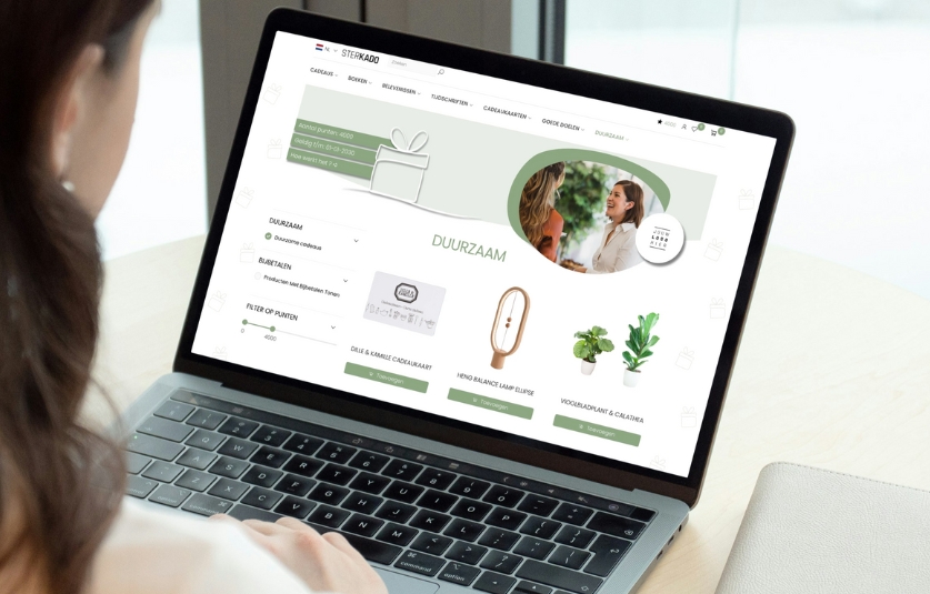 Personeelsgeschenken Duurzaam Cadeau Collega Webshop Keuze Kado - Duurzaam cadeau collega